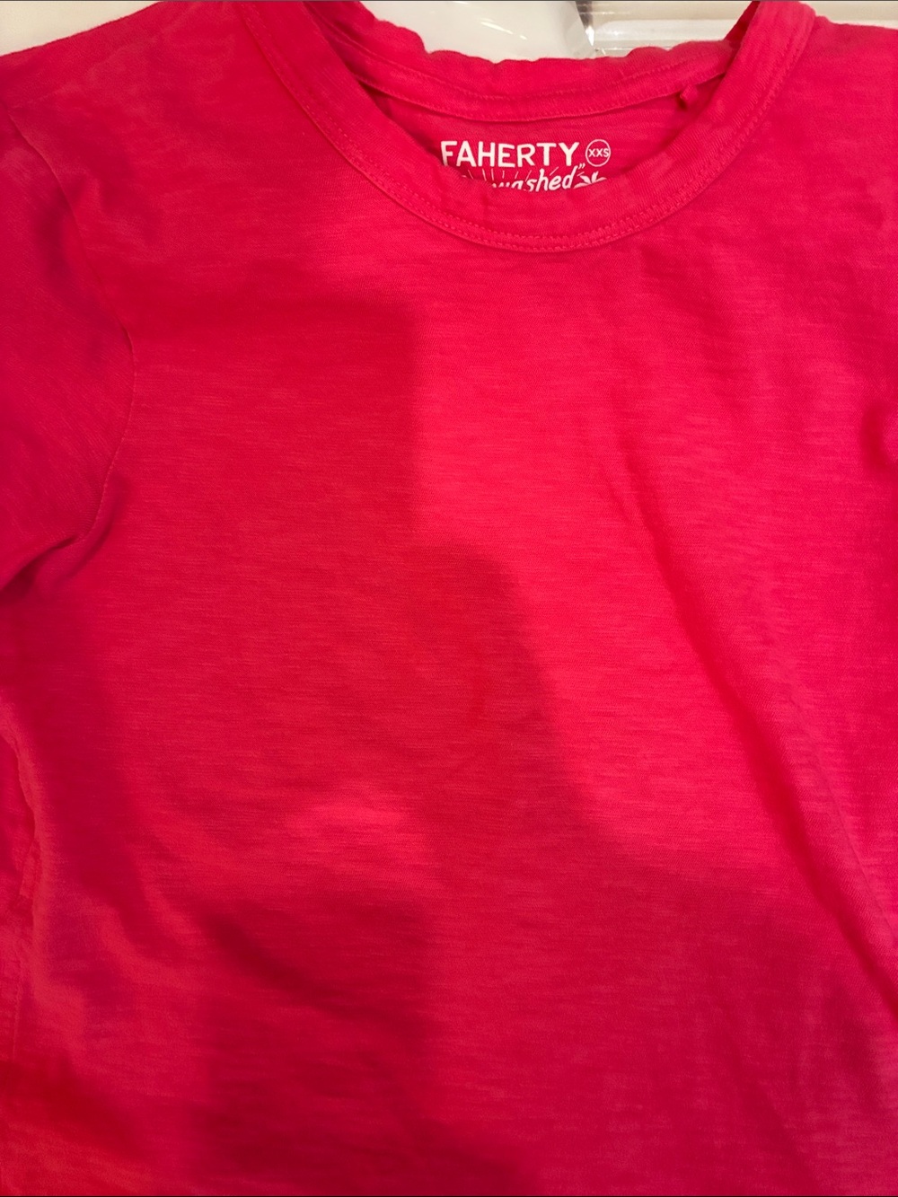 Faherty women’s  Pink Short-Sleeve Tee